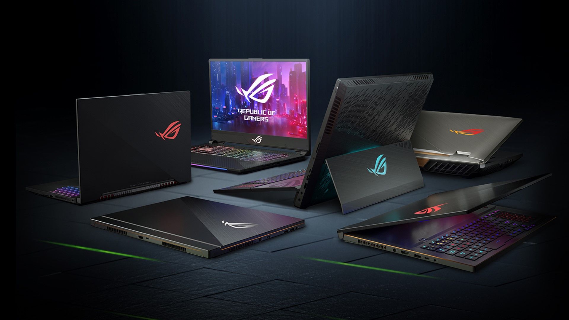 NVIDIA GeForce RTX powered Asus ROG Zephyrus S, ROG Strix SCAR II and ...