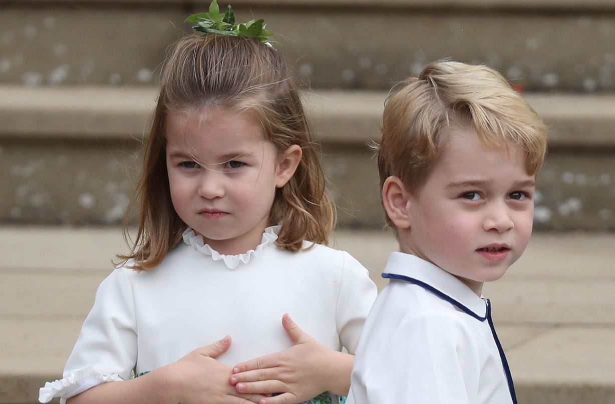 prince george princess charlotte desperate meet baby archie