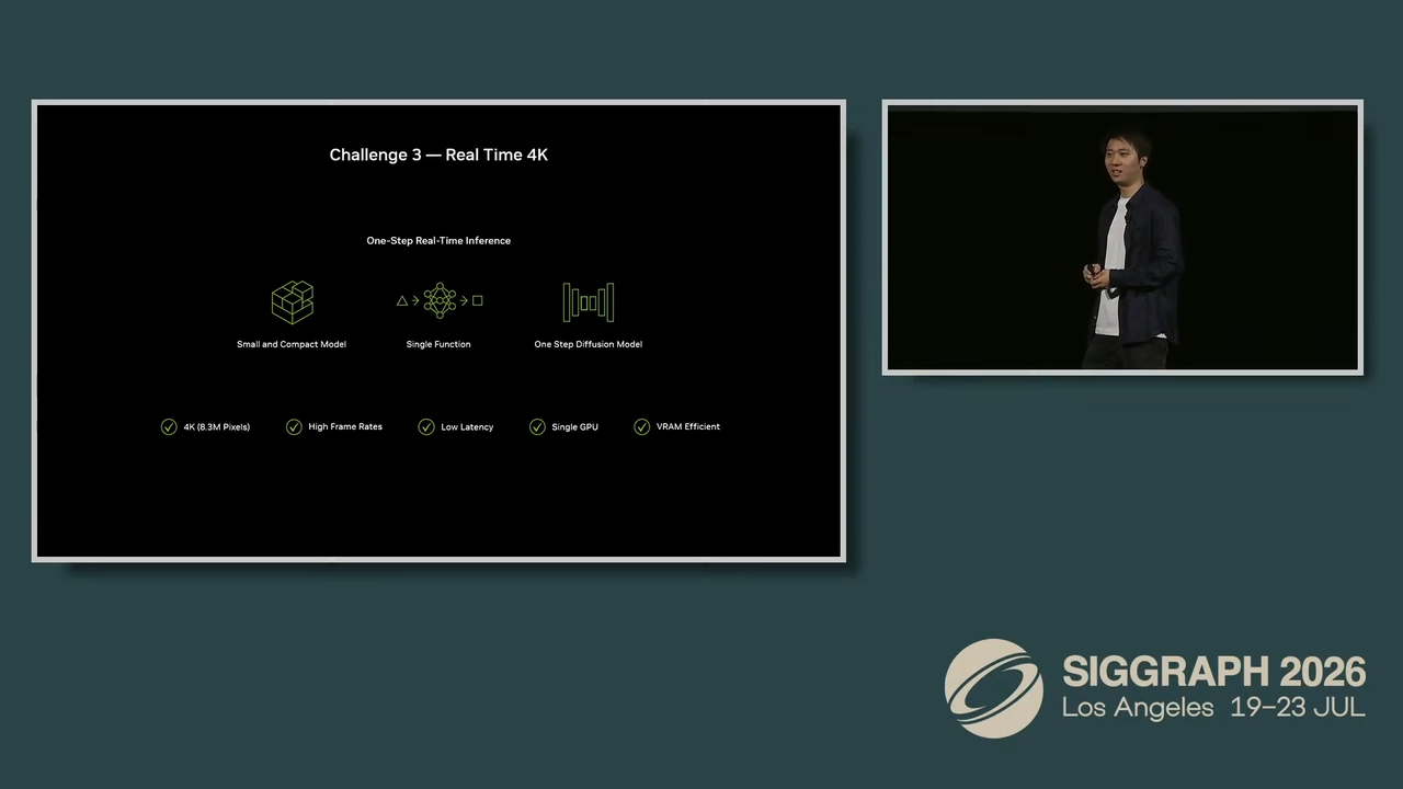 Nvidia DLSS 5 presentation at SIGGRAPH 2026