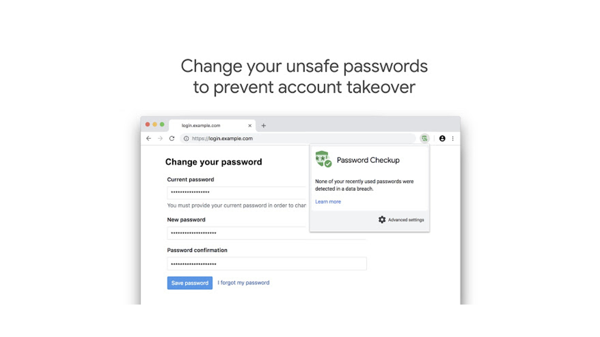 manage google chrome password manager