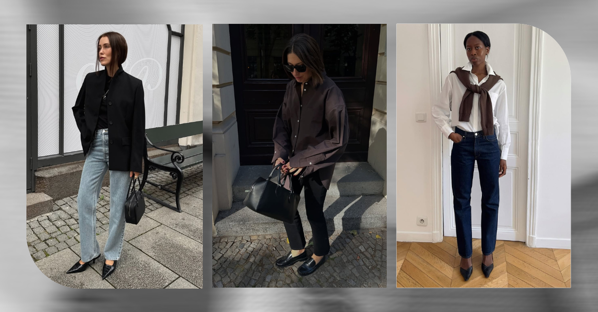 5 Work Outfits with Jeans You Can Wear to the Office, According to an Expert