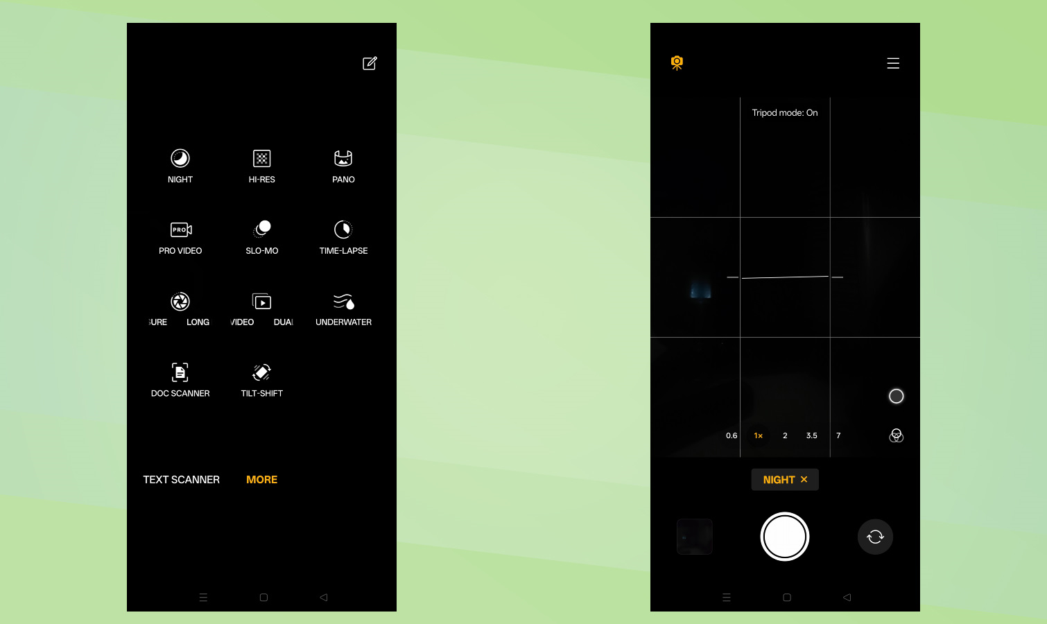 OnePlus 15 screen shots.