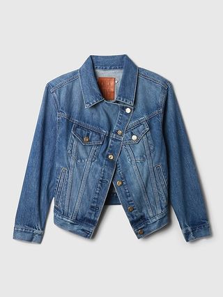 Gap × Cult Gaia Asymmetrical Denim Jacket