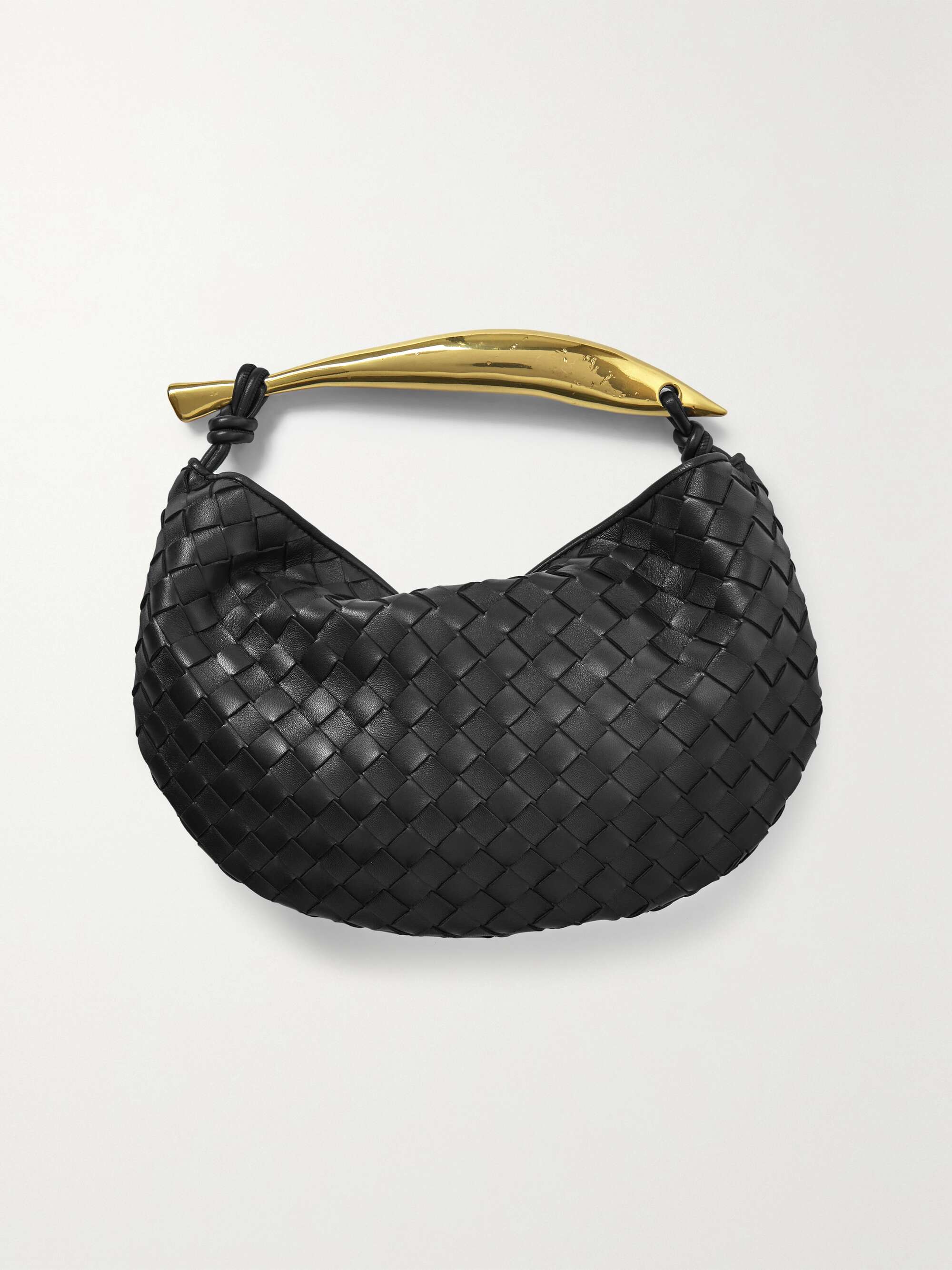 Sardine Small Intrecciato Leather Tote