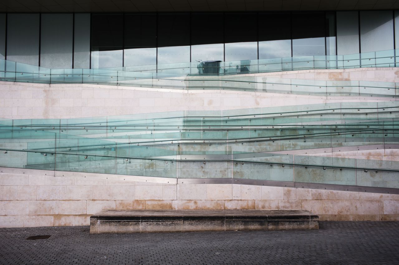 Steps leading up to the museum of Liverpool