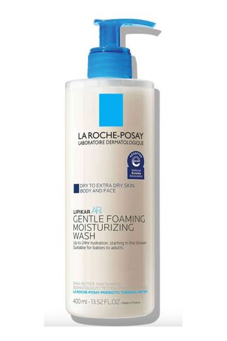 La Roche-Posay Lipikar Wash AP+ Moisturizing Body & Face Wash bottle