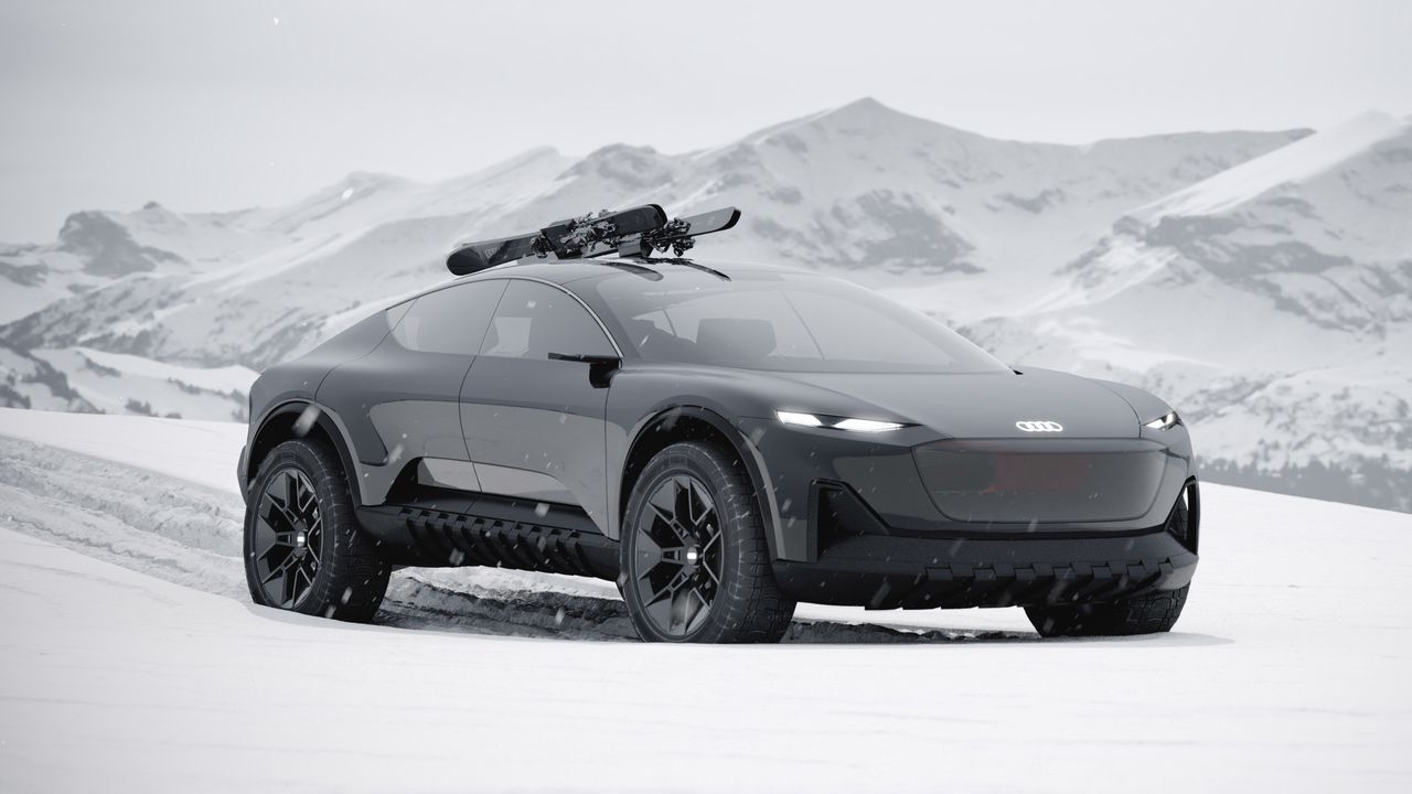 Audi Activesphere Concept in the wilderness