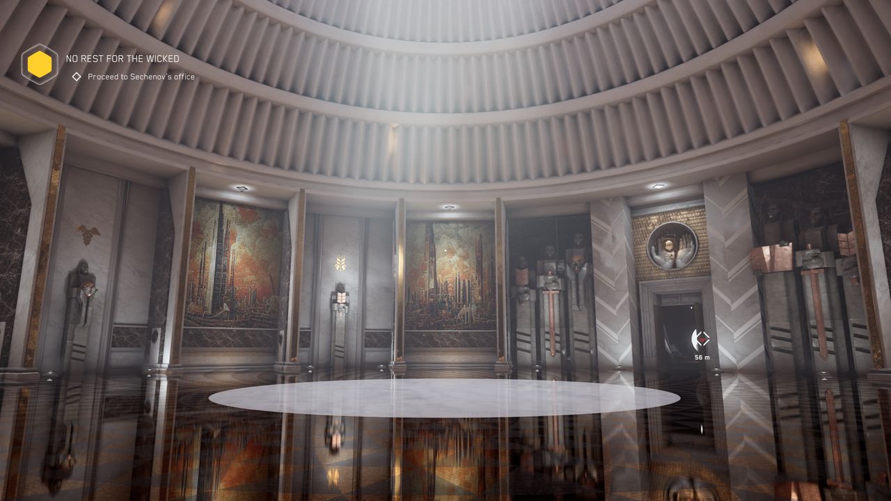 In-game screenshot of Atomic Heart.