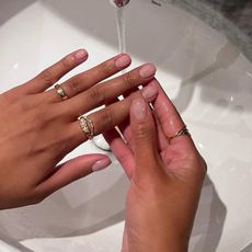 Photo of Iram Shelton wearing OPI nail polish