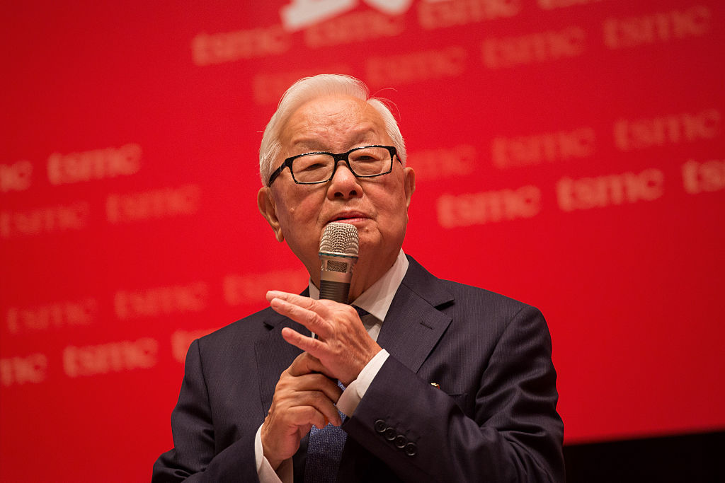 Morris Chang, chairman and founder of Taiwan Semiconductor Manufacturing Company (TSMC)