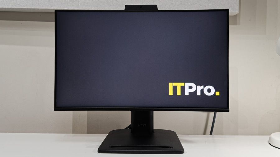 The MSI Pro MP245PDG monitor on a desk