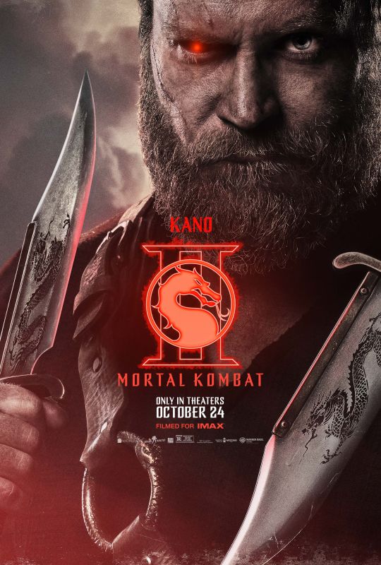 Kano Mortal Kombat II poster