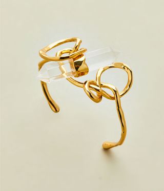 gold Alexis Bittar bracelet