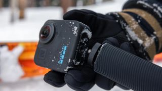 A GoPro Max 360 action camera