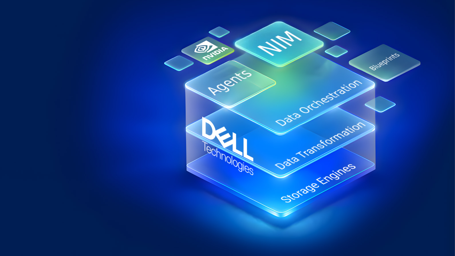 A graphic of the Dell Technologies Deskside Agentic AI