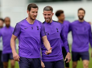Tottenham Hotspur Champions League Press Day – Enfield Training Ground