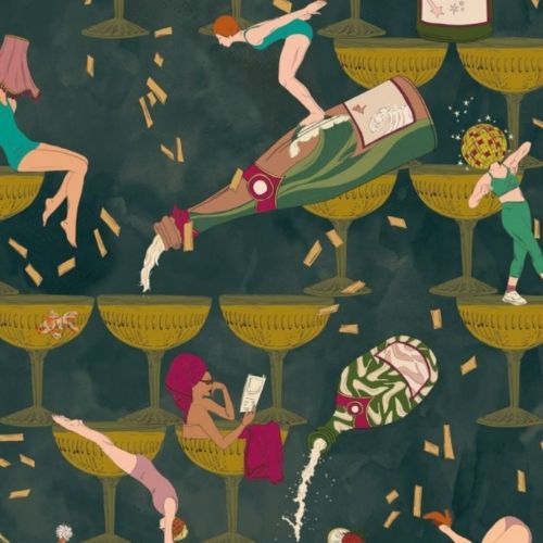 Brand McKenzie, The Grand Pour Wallpaper