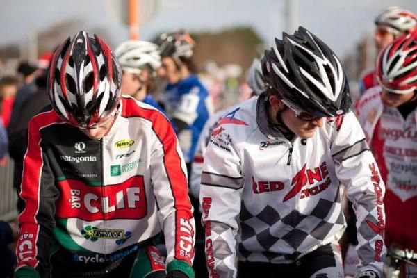 Jordan Cullen and Luke Haley line up in Bredene