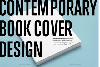 Adrian Shaughnessy discusses the art and craft of book cover design