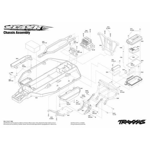 Схема traxxas slash 2wd