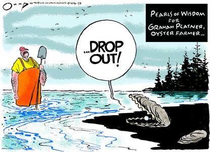 Political cartoon