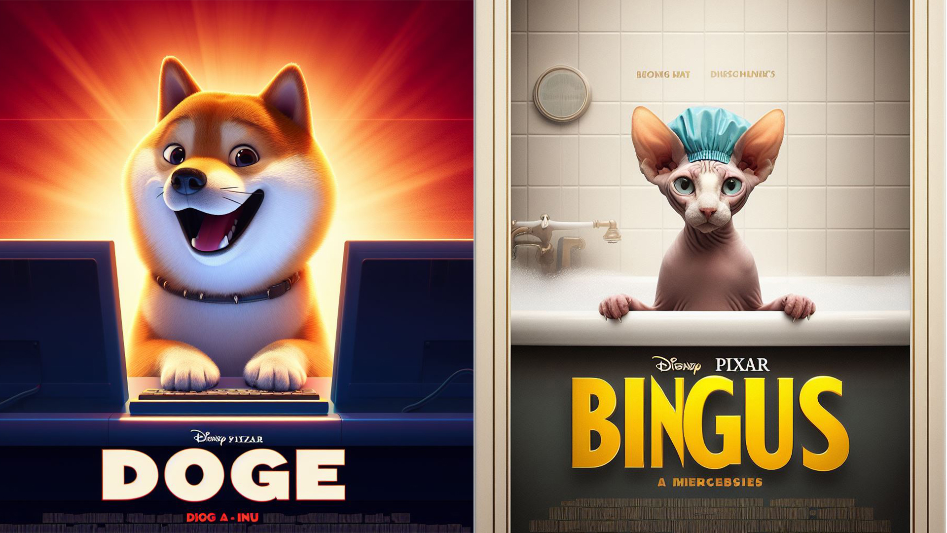 Disney Pixar AI Generators: Make AI Pet Movie Poster [FREE, No Login]