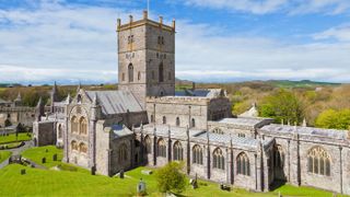 St Davids Cathedral in Pembrokeshire, west Wales