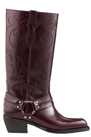 Sandro Tall Boots with Square Toe