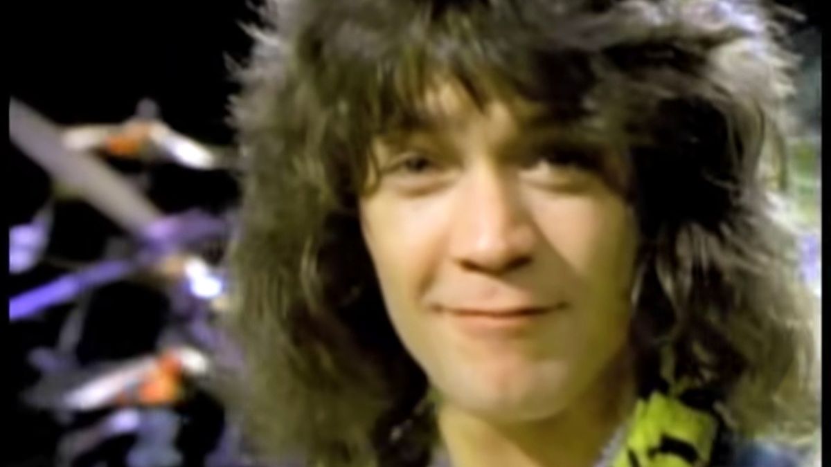 Eddie Van Halen in the &quot;Jump&quot; music video