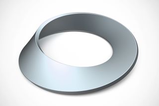 A Mobius strip is the simplest example of a non-orientable surface.