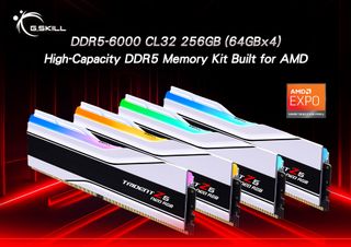 G.Skill 256GB DDR5-6000 CL32