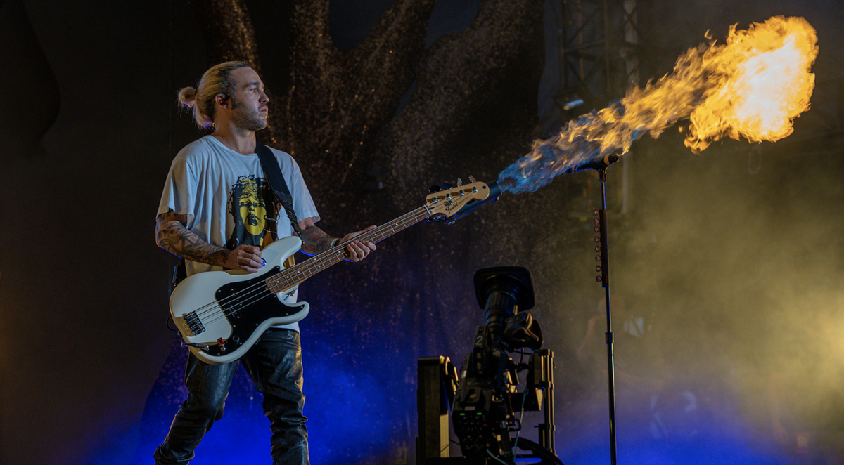 The Hella Mega Tour, headlined by Green Day, Fall Out Boy and Weezer, relied on an acquisition, control and delivery solution from Blackmagic Design for live big screen content and unique video backdrops.