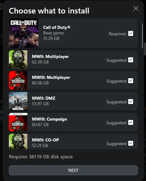Call of Duty 앱 및 설치