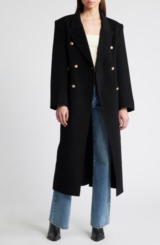 Double Breasted Wool Coat