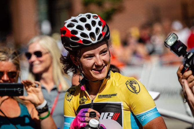 Chloe Dygert-Owen (Sho-Air Twenty20) won all four stages on her way to winning the 2019 Colorado Classic