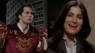 James Marsden and Idina Menzel in Enchanted