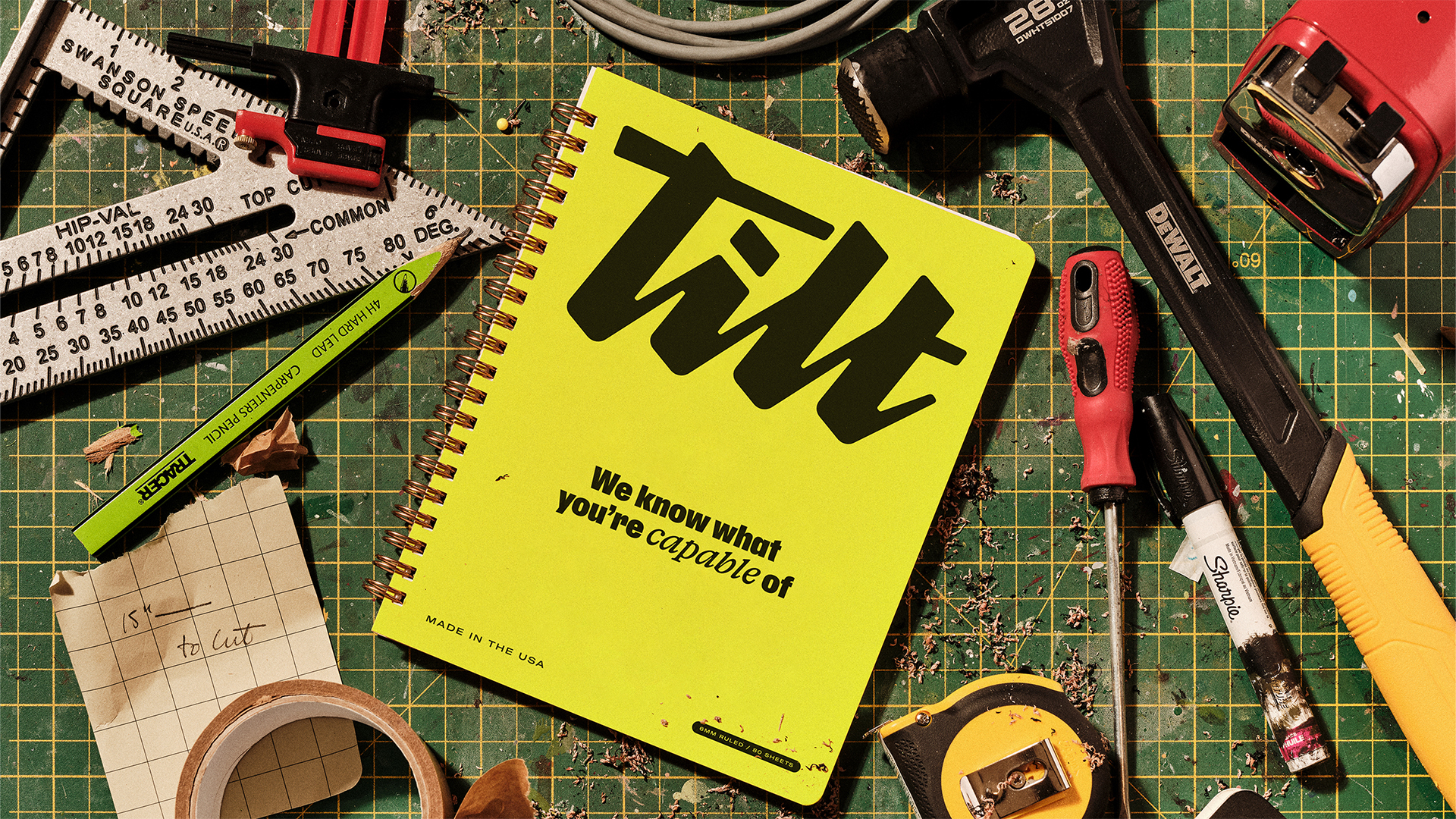 Tilt rebrand by Ragged Edge.