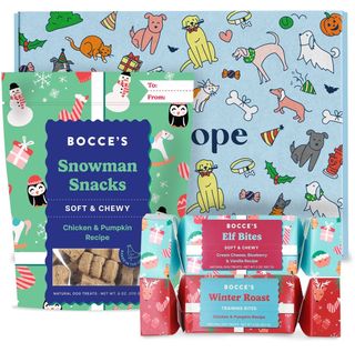 Bocce's Bakery Santa Paws Holiday Dog Box