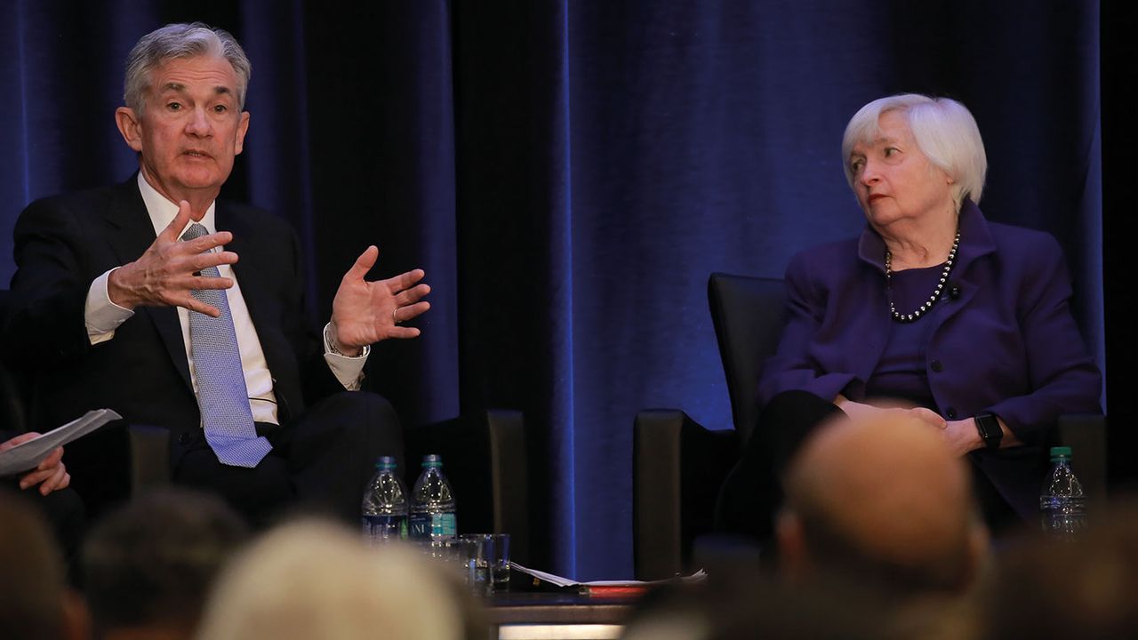 Jerome Powell and Janet Yellen