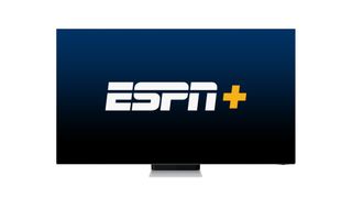 ESPN Plus logo dislayed on Samsung QLED TV