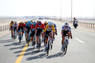 Remco Evenepoel rode in the UAE Tour echelons like a veteran