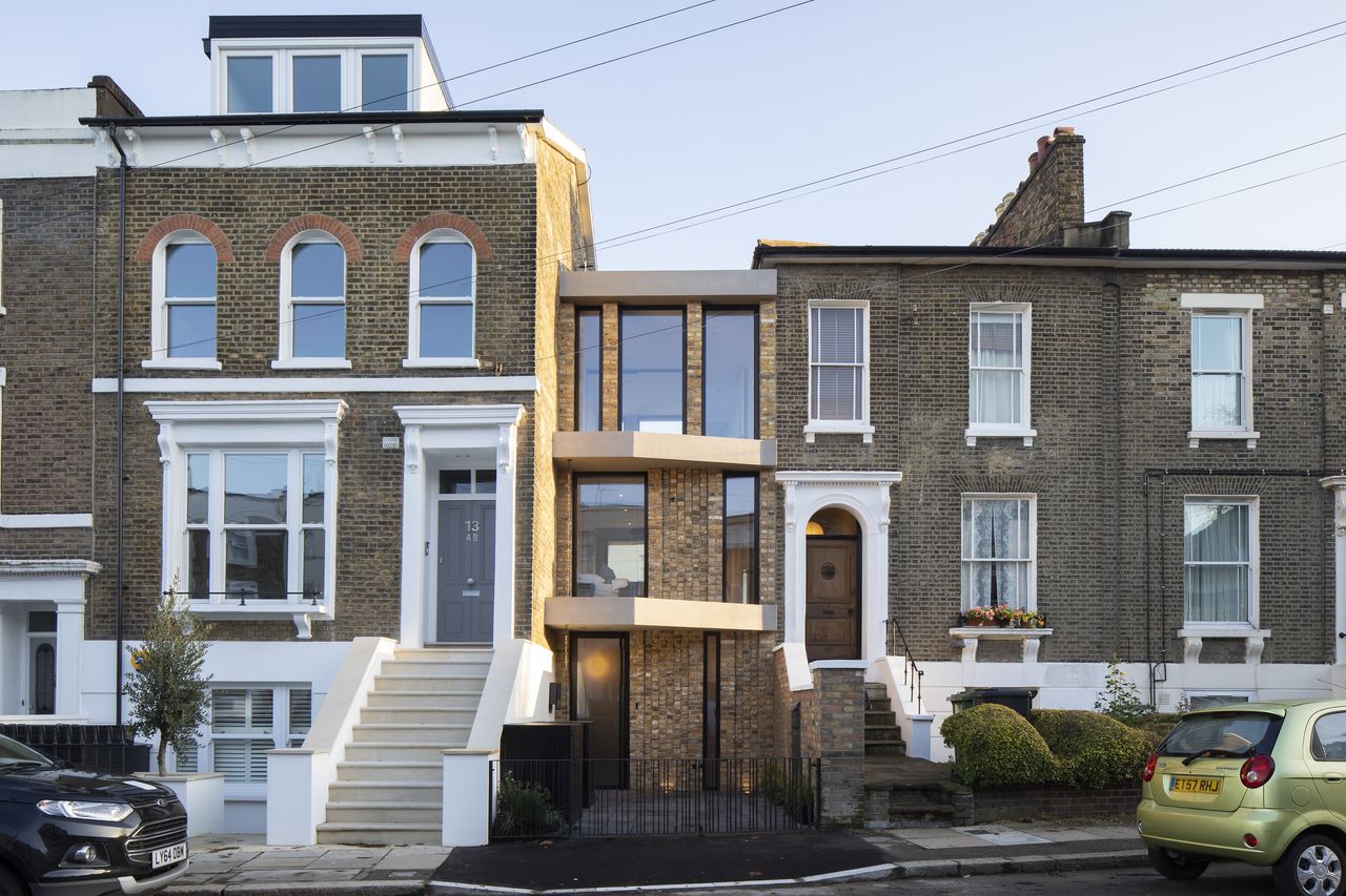 a narrow self build home
