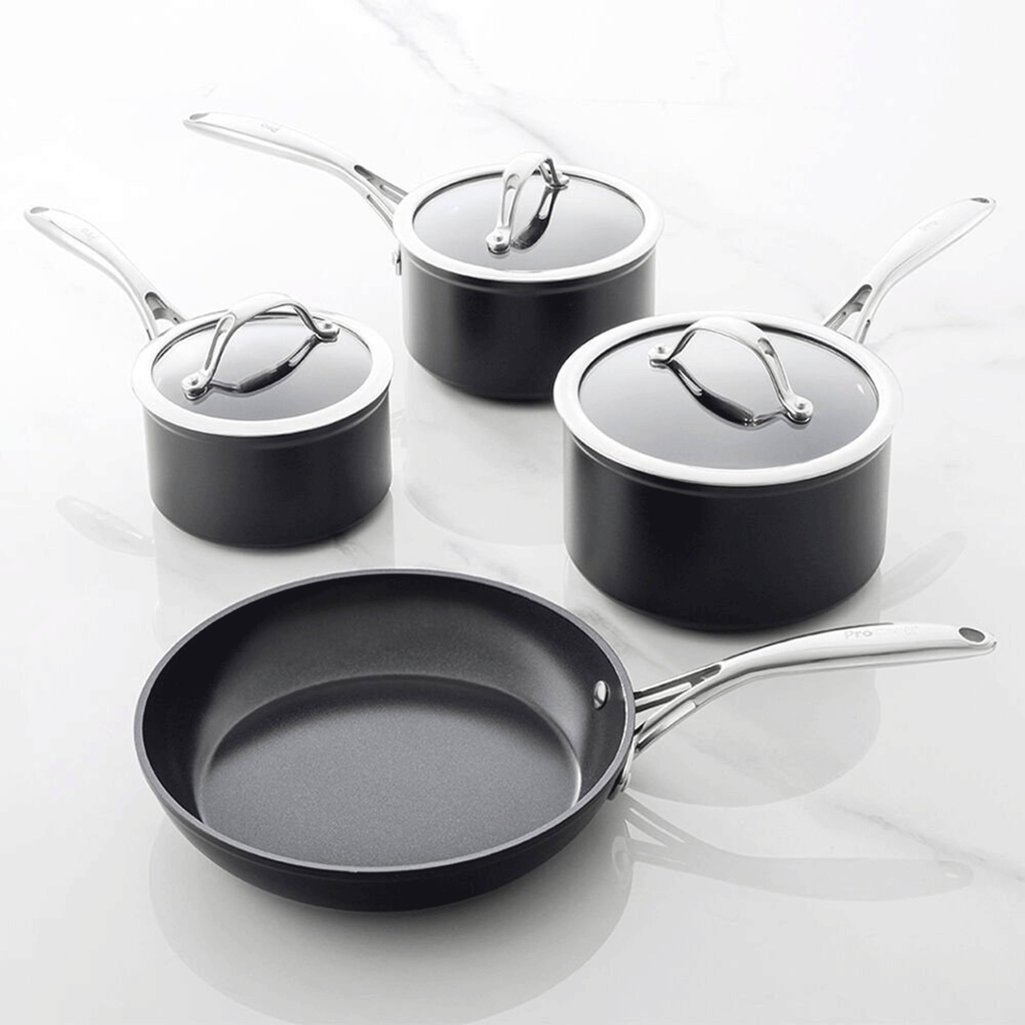 Black ceramic procook pans