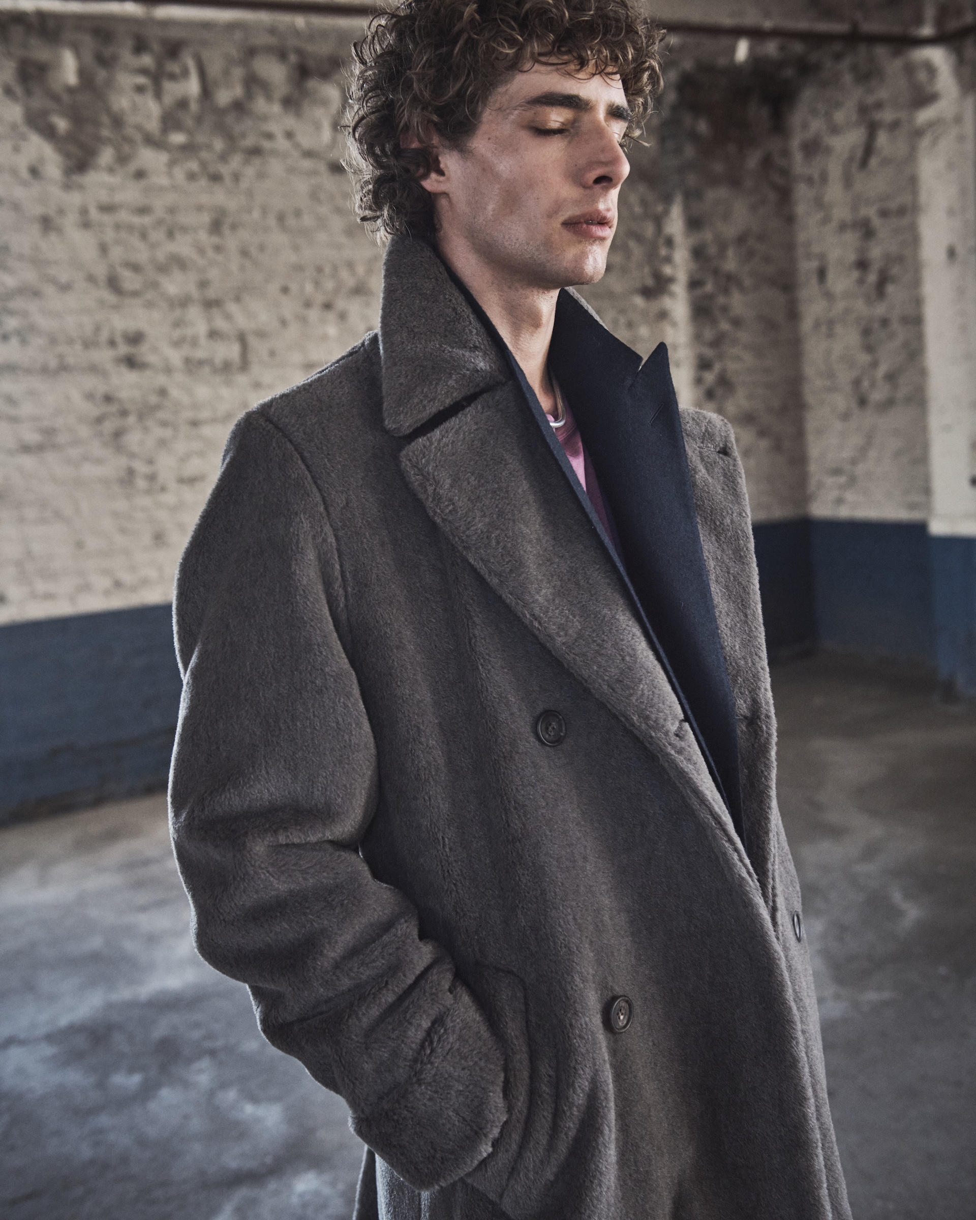 A selection of outfits from the Richard James Autumn Winter 25 collection