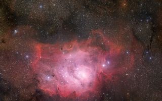 Starscape of the Lagoon Nebula