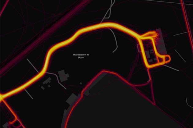 Strava Global Heat Map Strava's Global Heatmap Highlights Locations Of Sensitive Military Bases  Through Personnel's Activities | Cycling Weekly