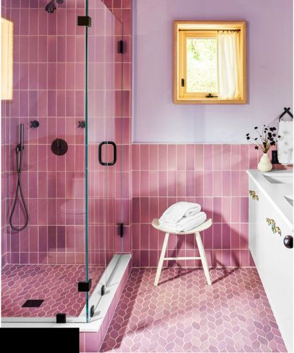 14 pink bathrooms that radiate positivity and calm | Real Homes