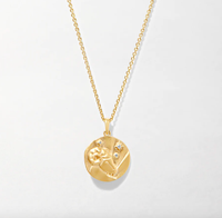 12. Edge of Ember Aries Diamond Zodiac Necklace&nbsp;