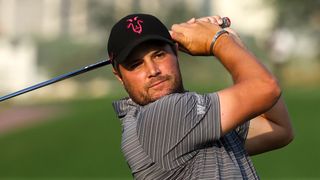 Peter Uihlein takes a shot at the International Series Qatar