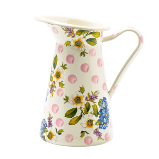 Mackenzie Childs floral pitcher